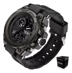 Reloj Táctico Militar (Correa Negra)