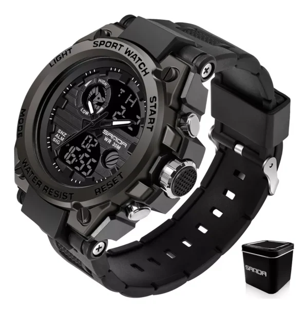 Reloj Táctico Militar (Correa Negra)
