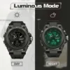 Reloj Táctico Militar (Correa Negra)
